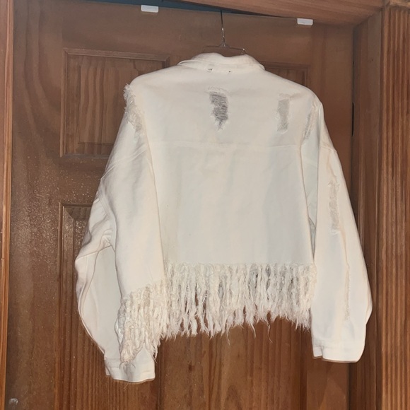 White denim jacket - Picture 2 of 2